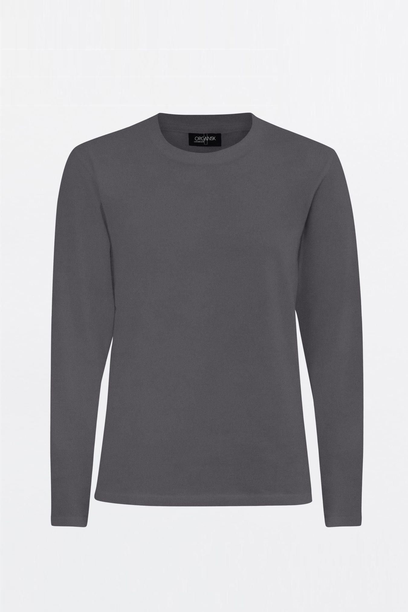 The Classic Organic Long-Sleeve Tee - Grey