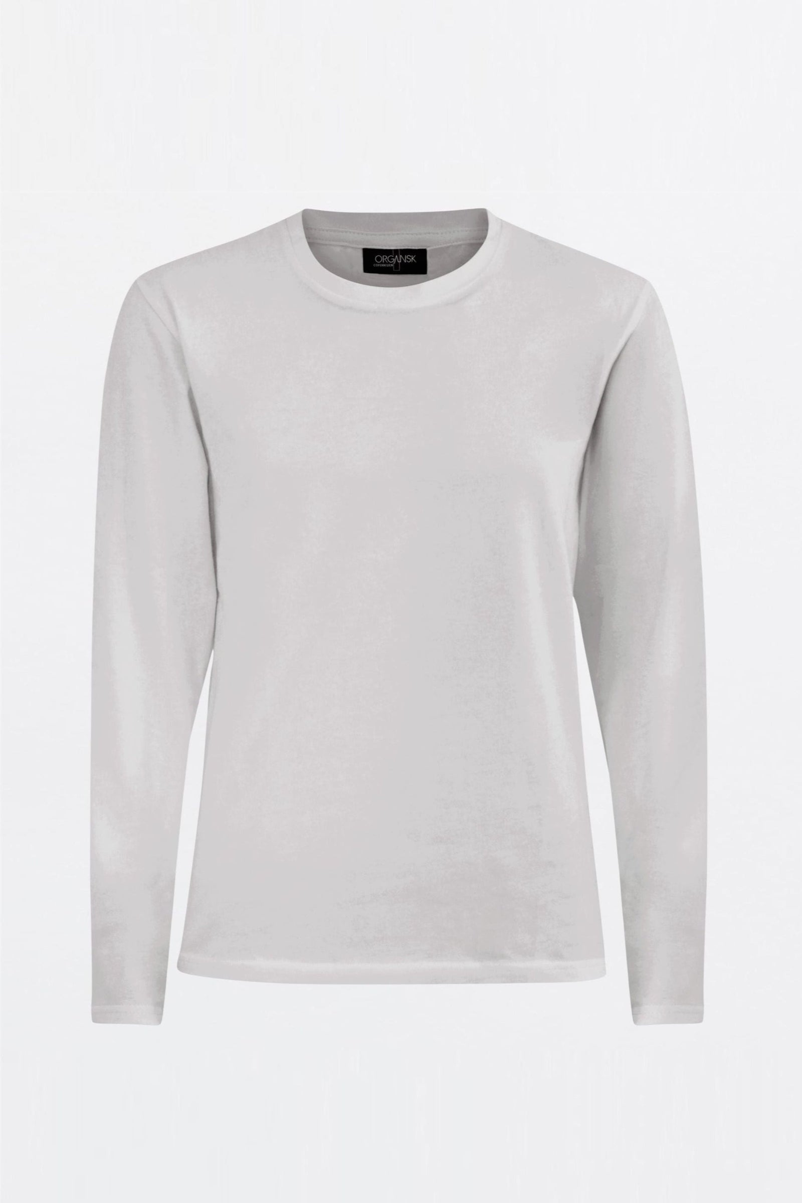 The Classic Organic Long-Sleeve Tee - White
