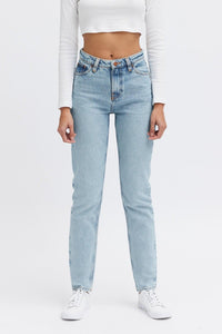 organic denim jeans, relaxed fit
