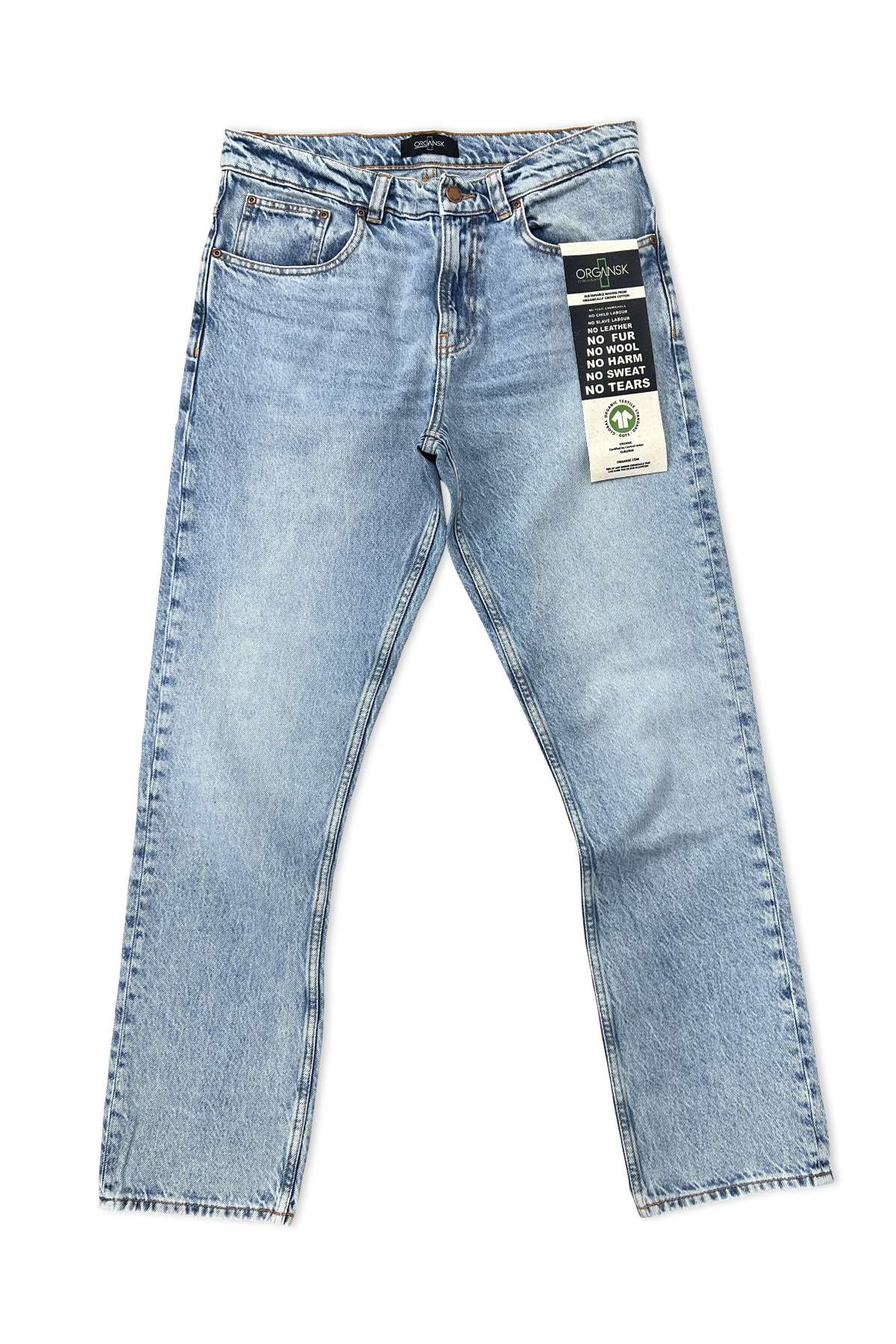 gots organic denim men's