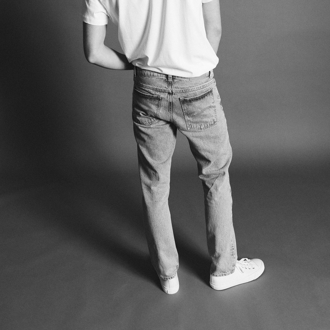 Men's straight fit jeans organic