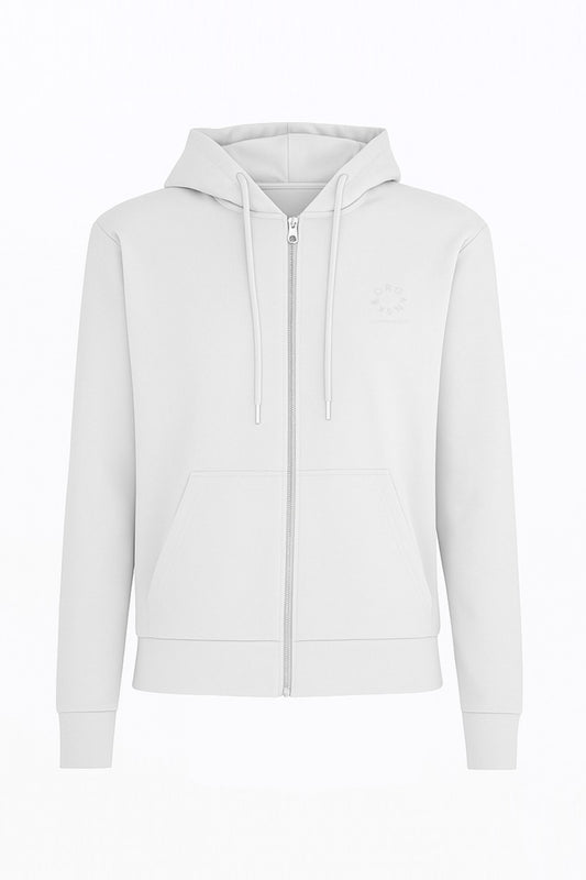 The Classic Organic Zip-Up Hoodie - Grey