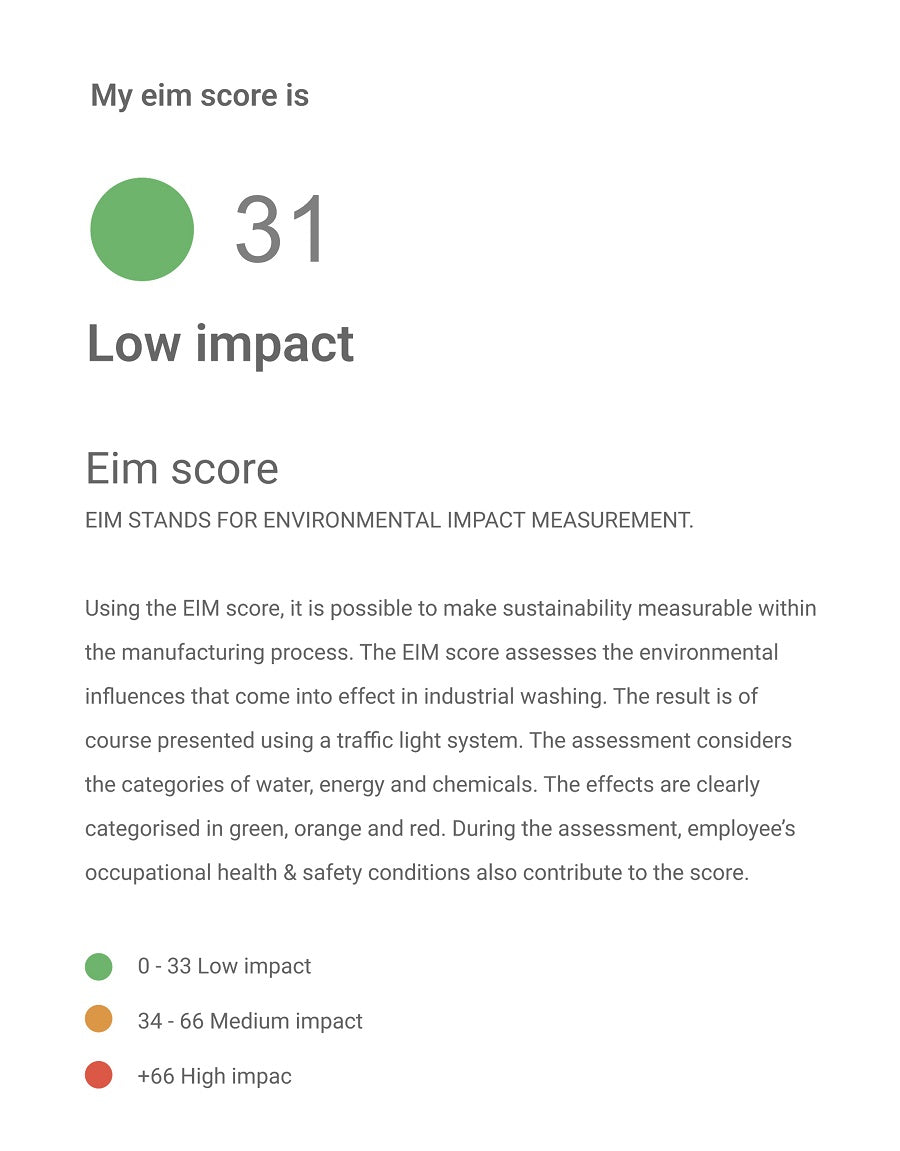 Eim score Sinless Grace Jeans