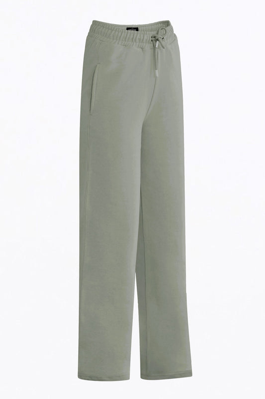 The Organic Straight-Leg Sweatpants - Green