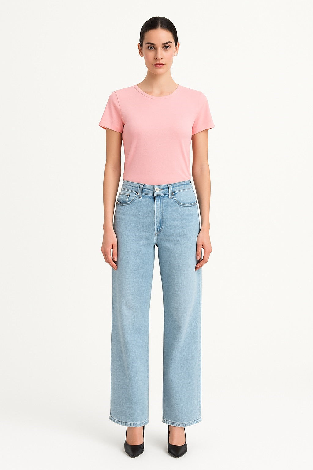 The Classic Organic Tee - Pink