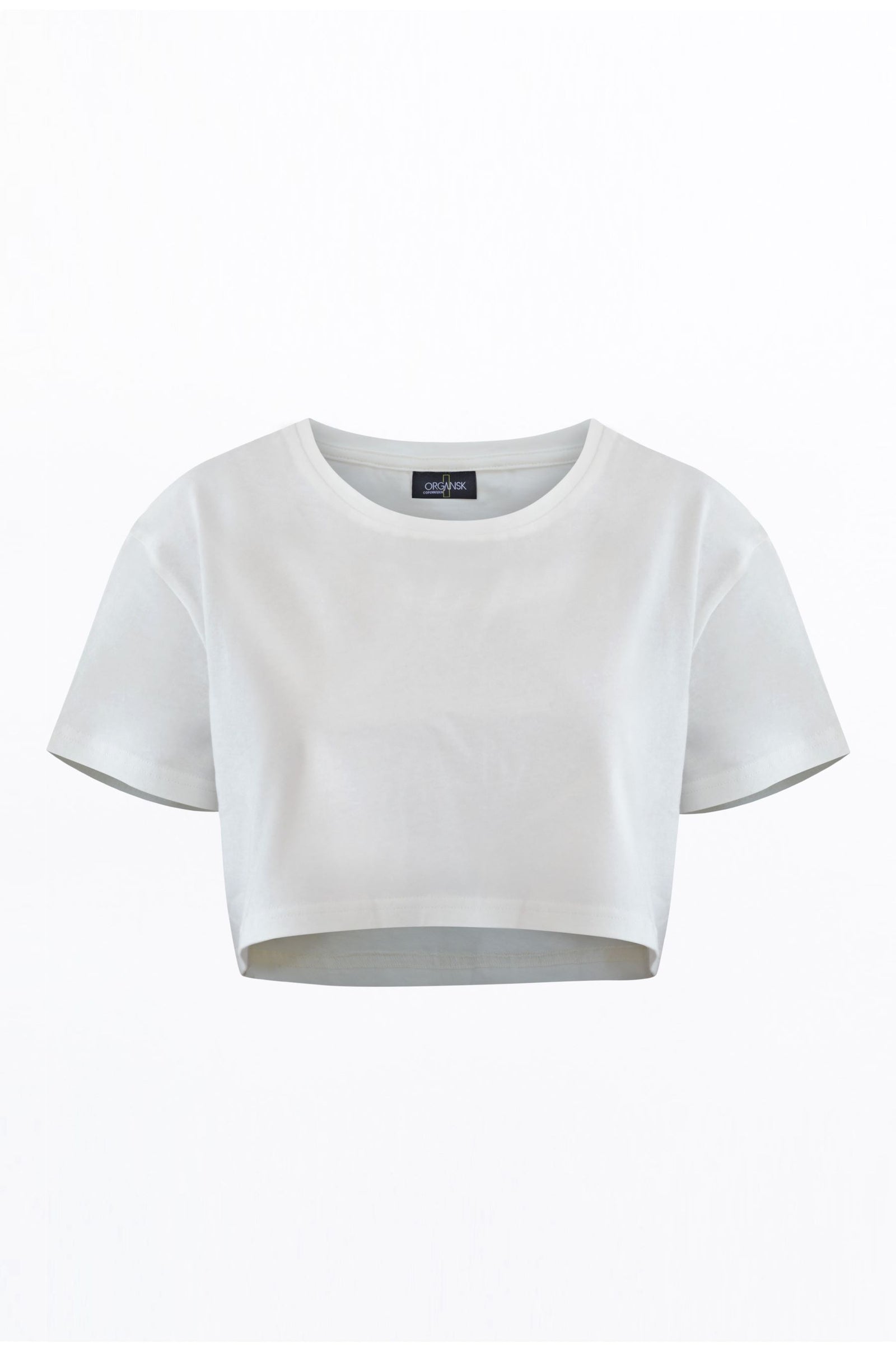 The Organic Boxy Crop - White