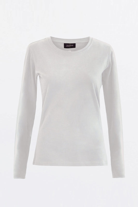 The Classic Organic Long-Sleeve Tee - Black