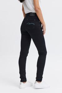 Lease women's slim jeans of organic cotton