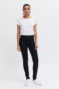 Black denim jeans by ORGANSK