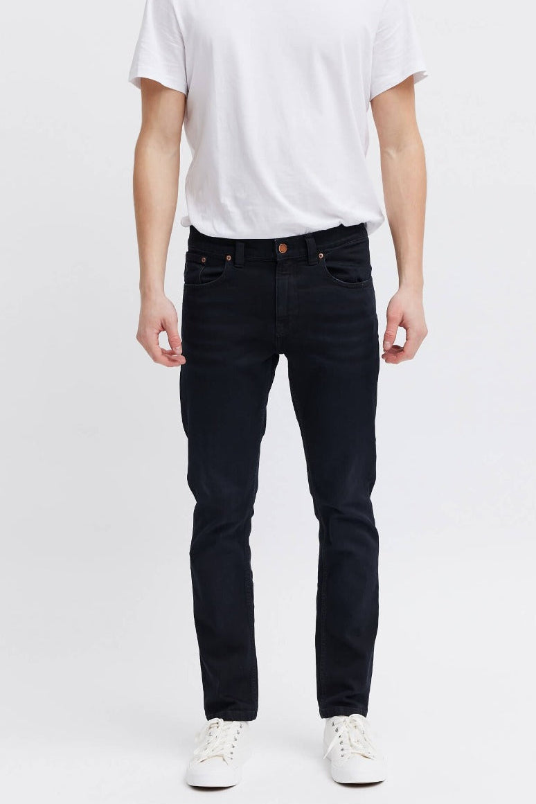 Eco-friendly Black Jeans - Men's Slim Fit