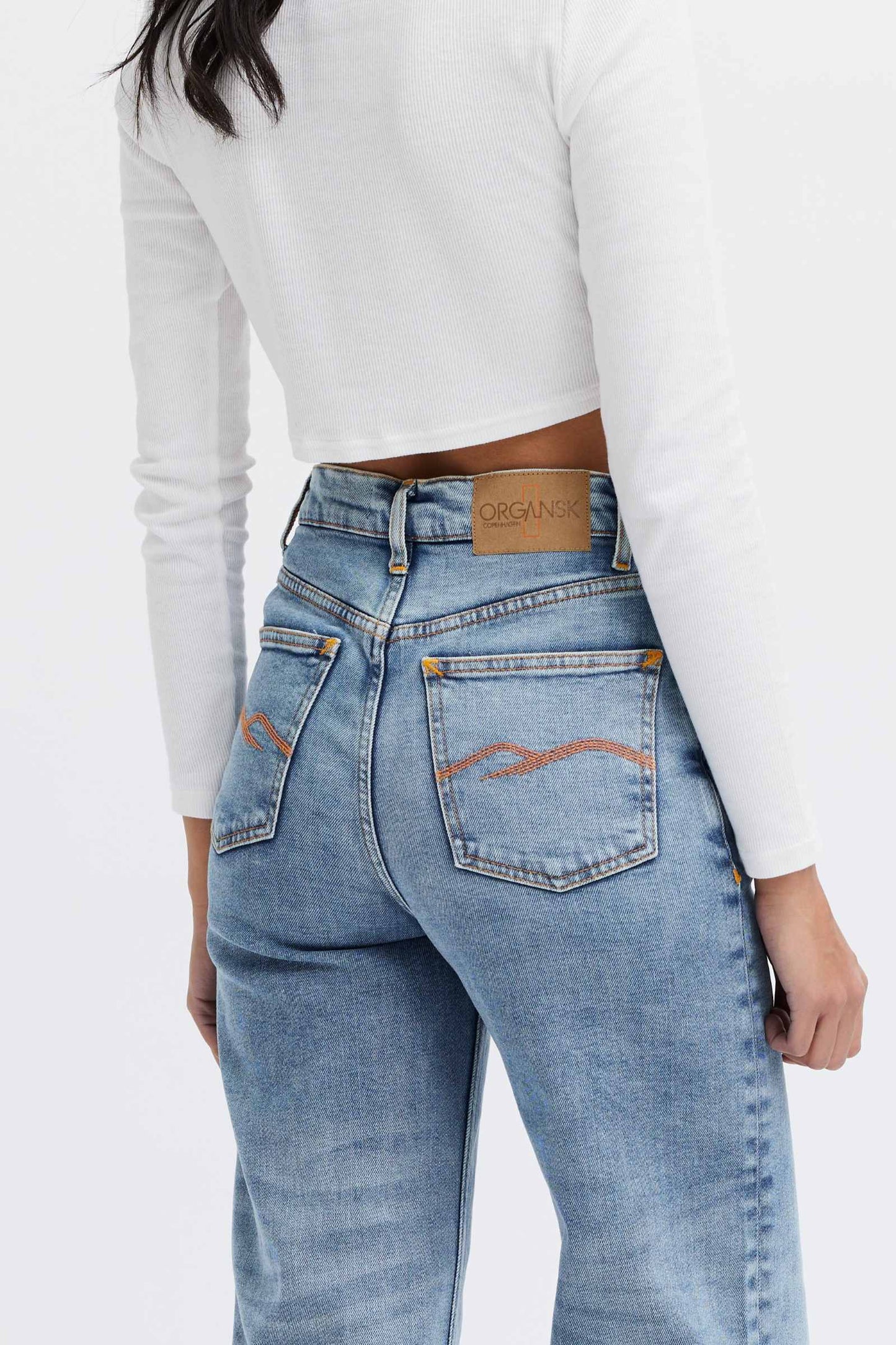 vegan and organic jeans. relaxed fit