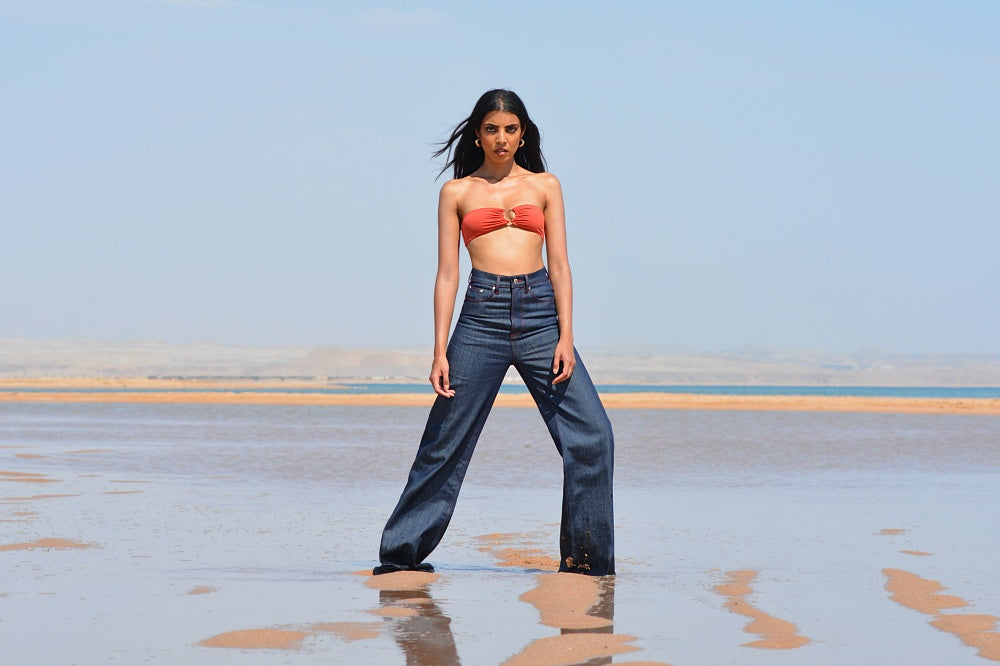 High Waist Jeans - Organic Cotton