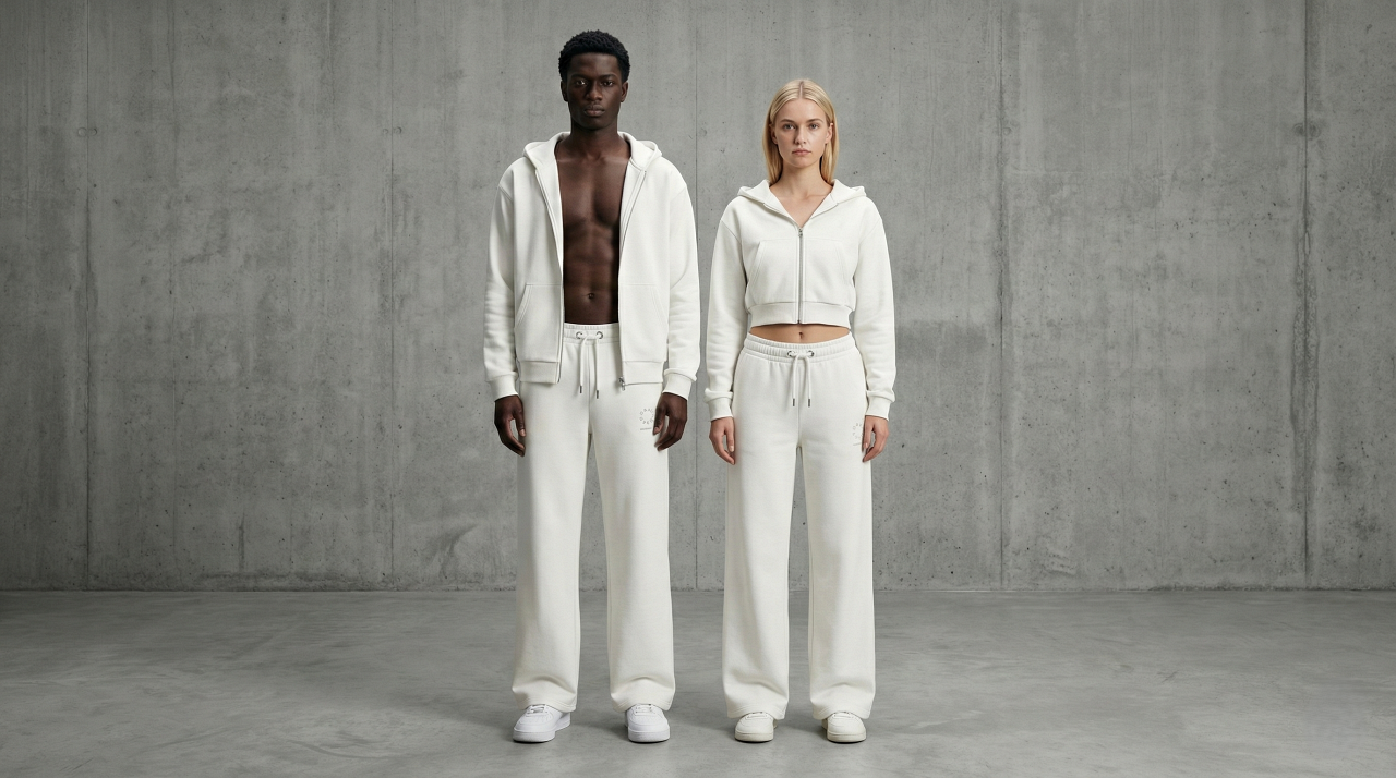 White Organic Basics & Loungewear Collection