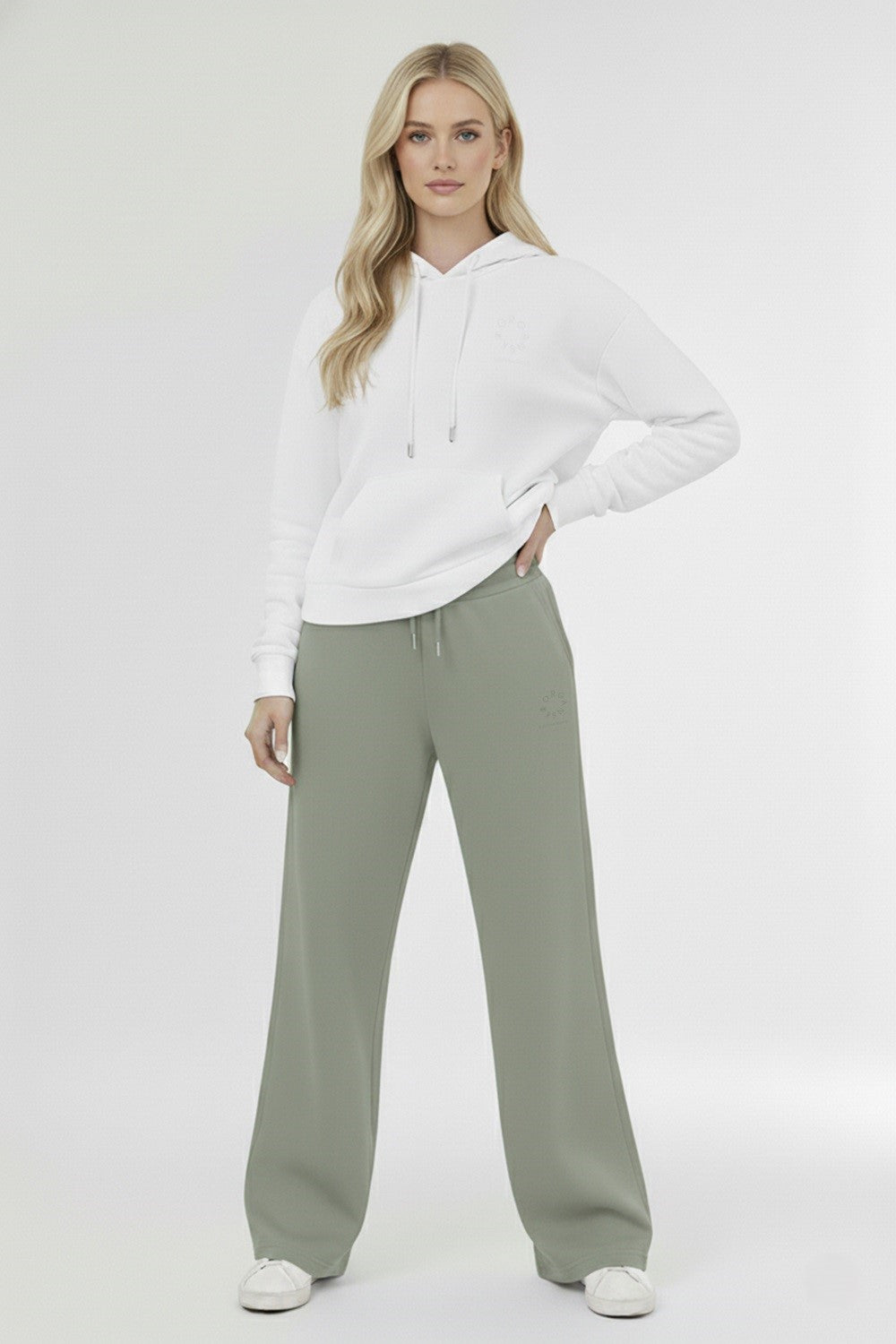 wide leg joggers - organic GOTS