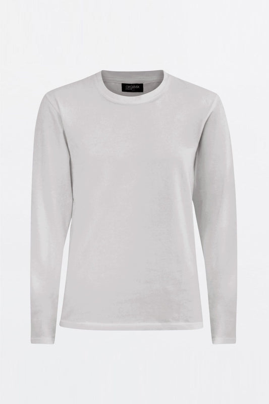 The Classic Organic Long-Sleeve Tee - Black