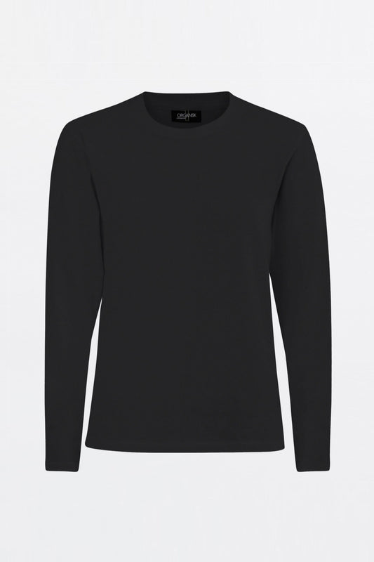 The Classic Organic Long-Sleeve Tee - White
