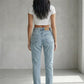 Straight leg jeans - organic denim - sexy denim