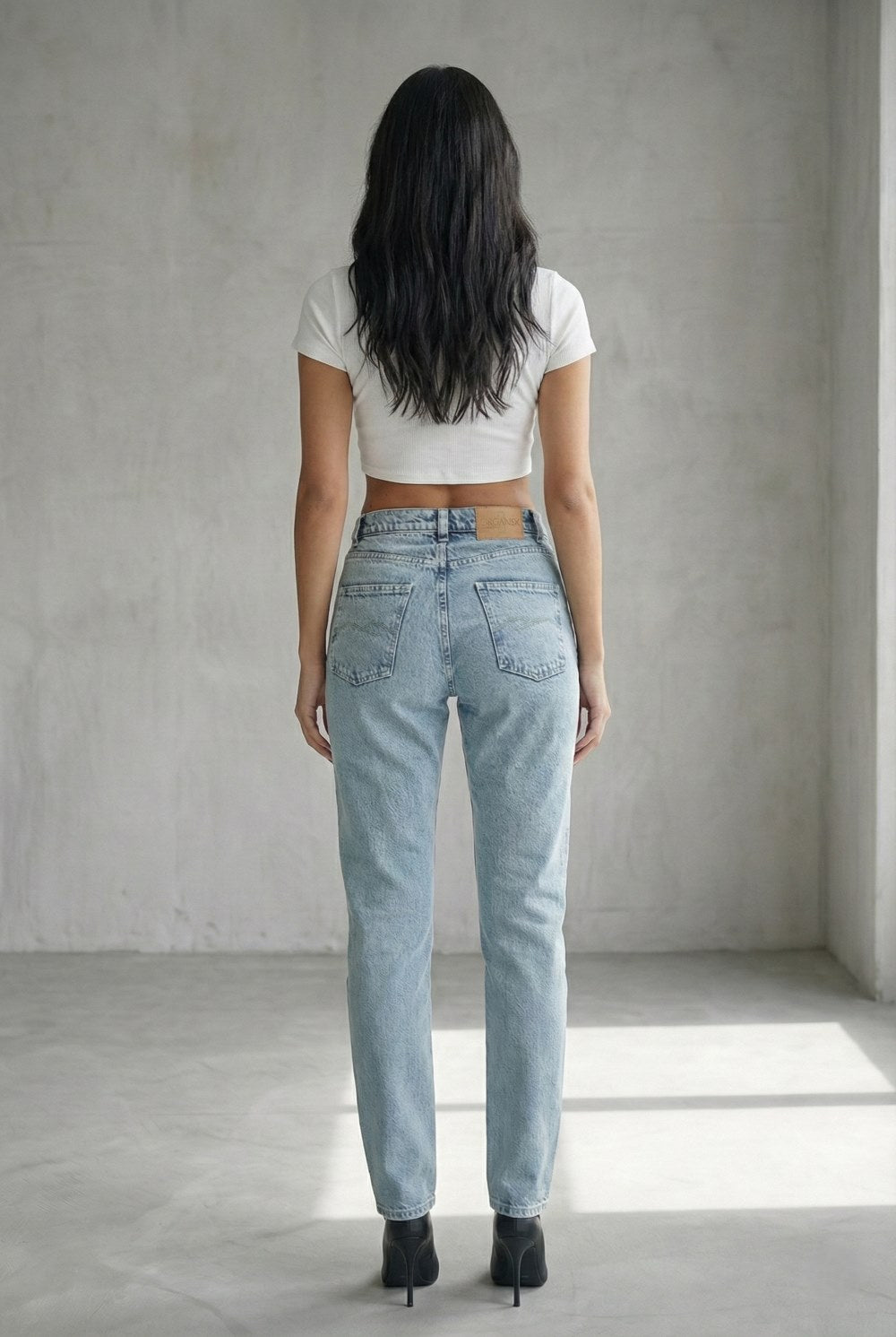 Straight leg jeans - organic denim - sexy denim