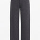 Men's grey wide leg pants