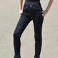 Skinny black jeans organic