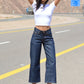 Flare jeans cropped