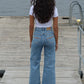 wide leg jeans