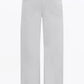 white GOTS organic cotton wide pants for women