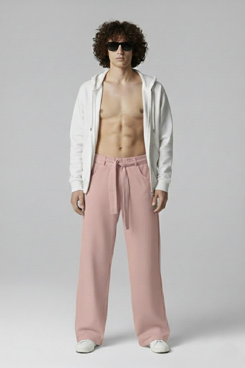 pink sweatpants organic