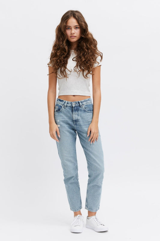 Lease Pure denim jeans - cropped leg - Organic cotton and GOTS certified