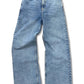 Women's wide leg street jeans