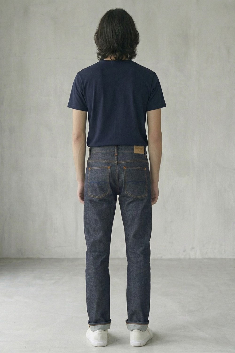 Organic raw denim