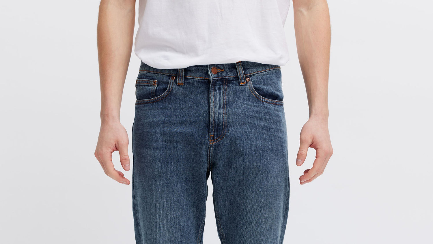 organic male jeans
