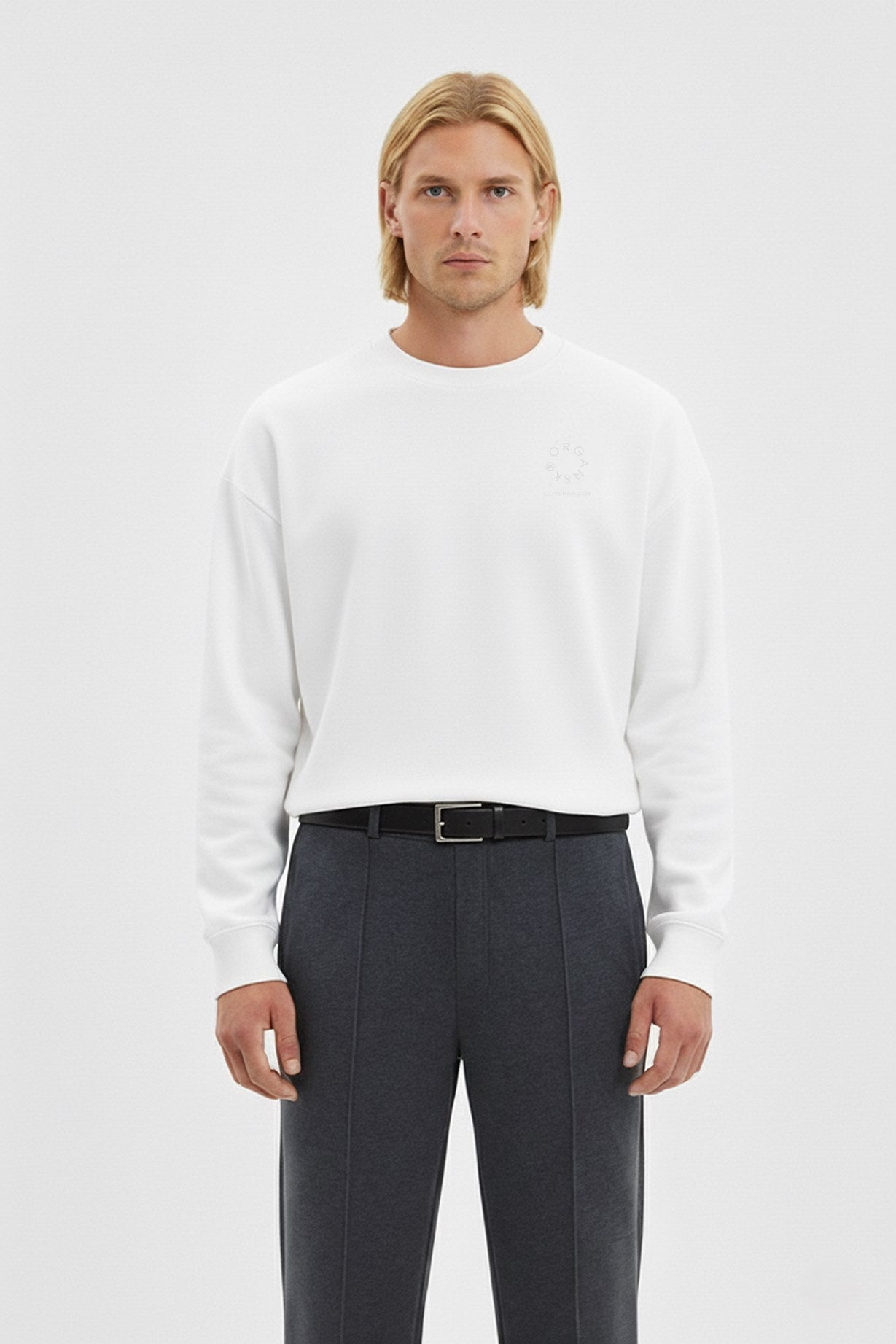The Classic Organic Sweatshirt - White