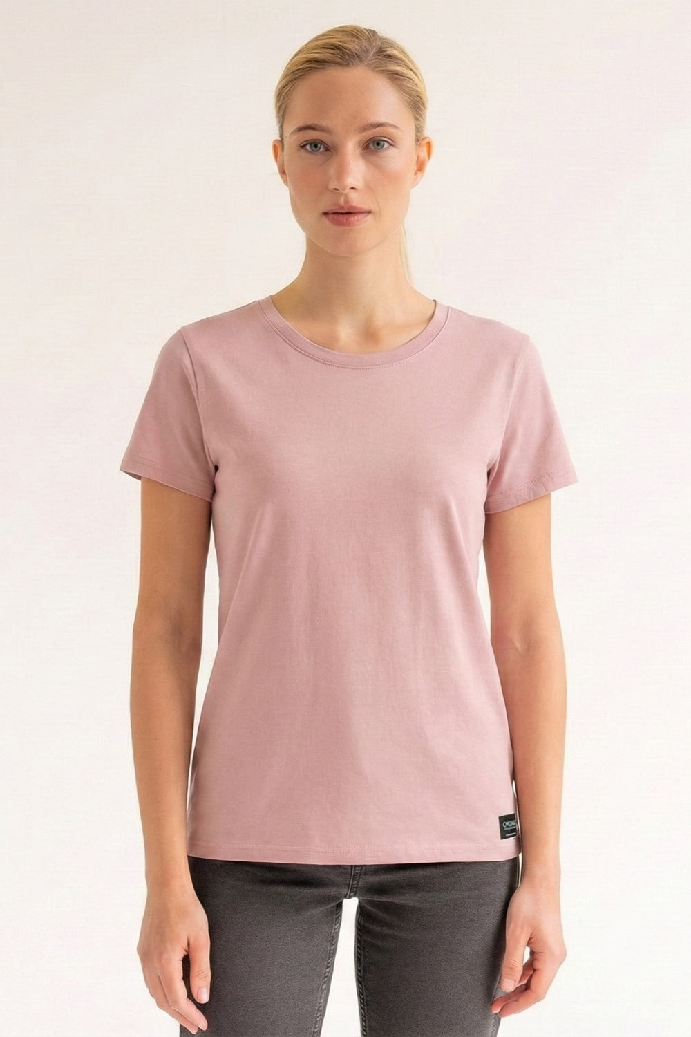 pink t-shirt organic cotton