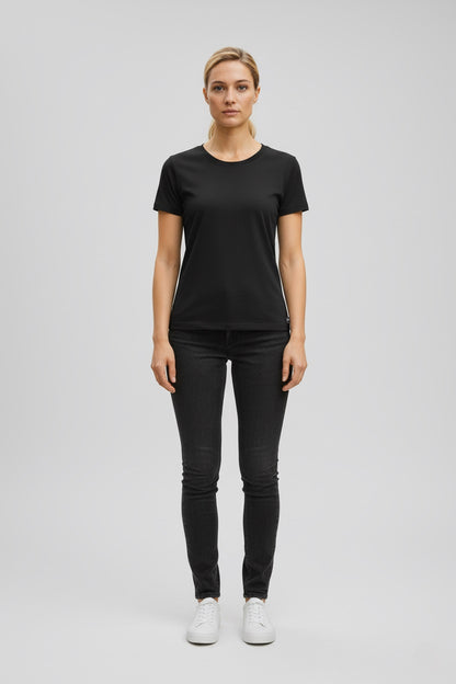 Organic t-shirt black