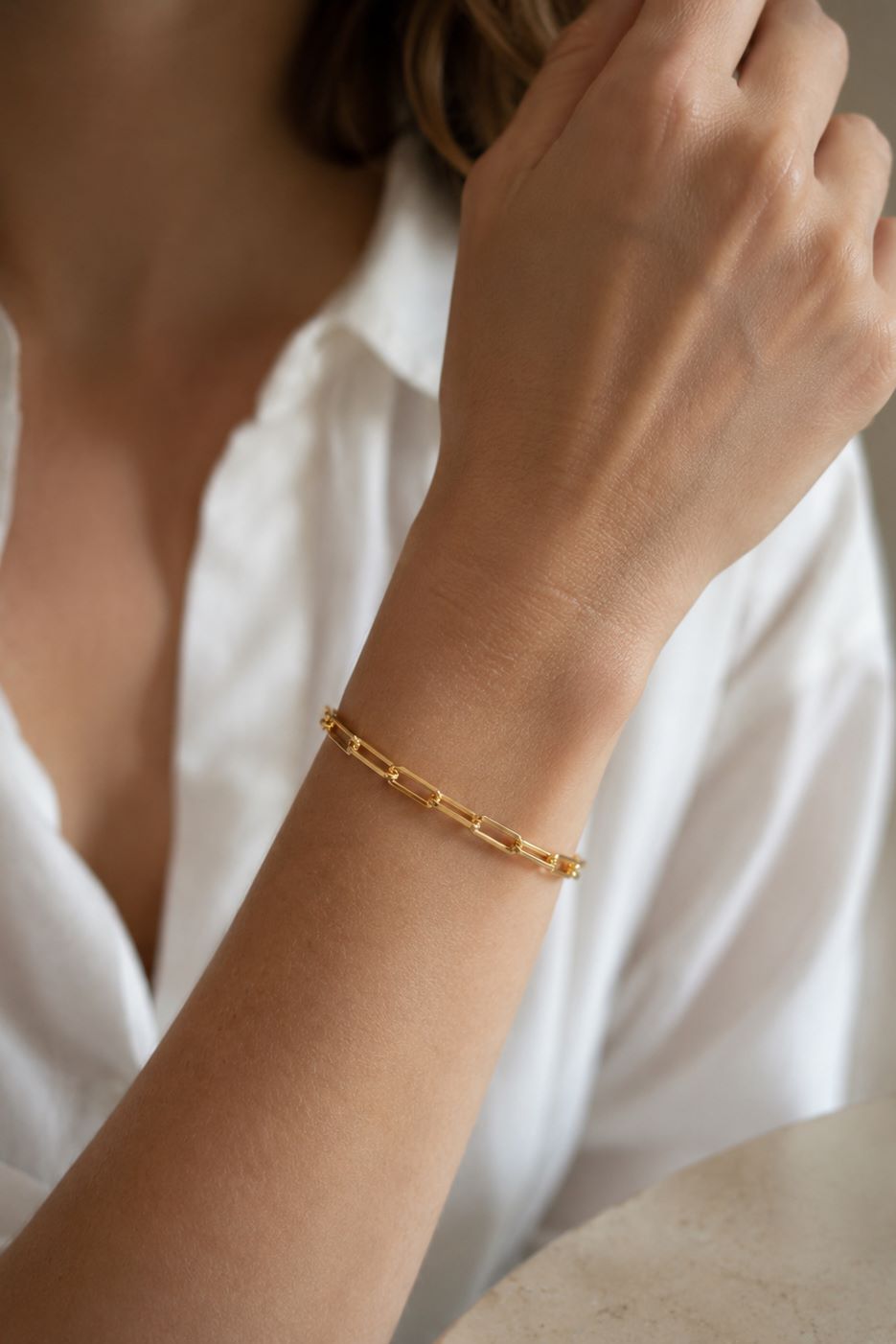 gold bracelet