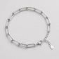silver bracelet