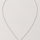 Textured Bar Pendant Necklace