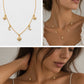 necklace silver gold