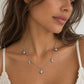 silver necklace