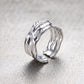 The Sculpted Wave Ring