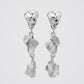 Sculpted Gilded Drop Earrings