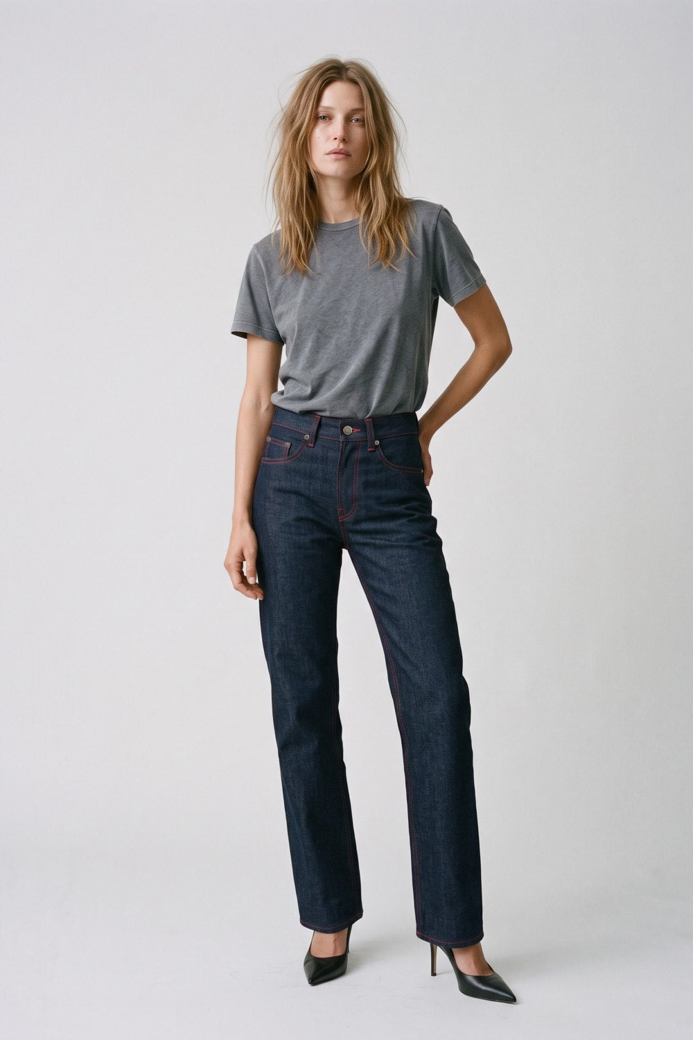 Cool straight jeans for women