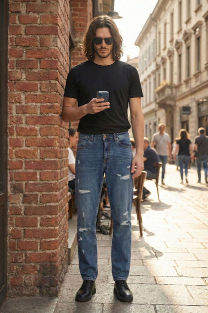 cool organic cotton jeans