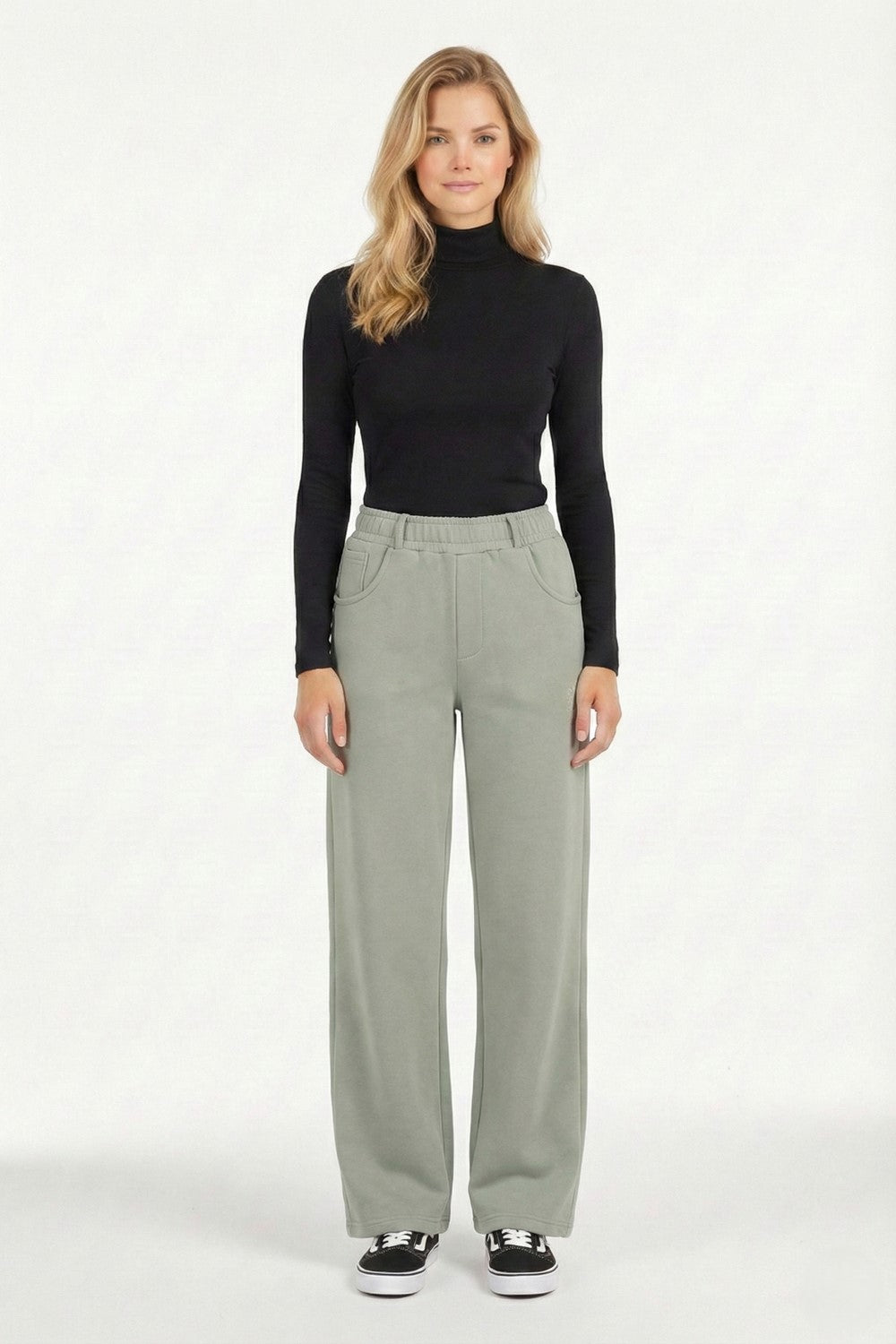 comfy sweatpants with wide leg for women