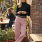 pink pants for women