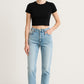 The Organic Crop Top - Black