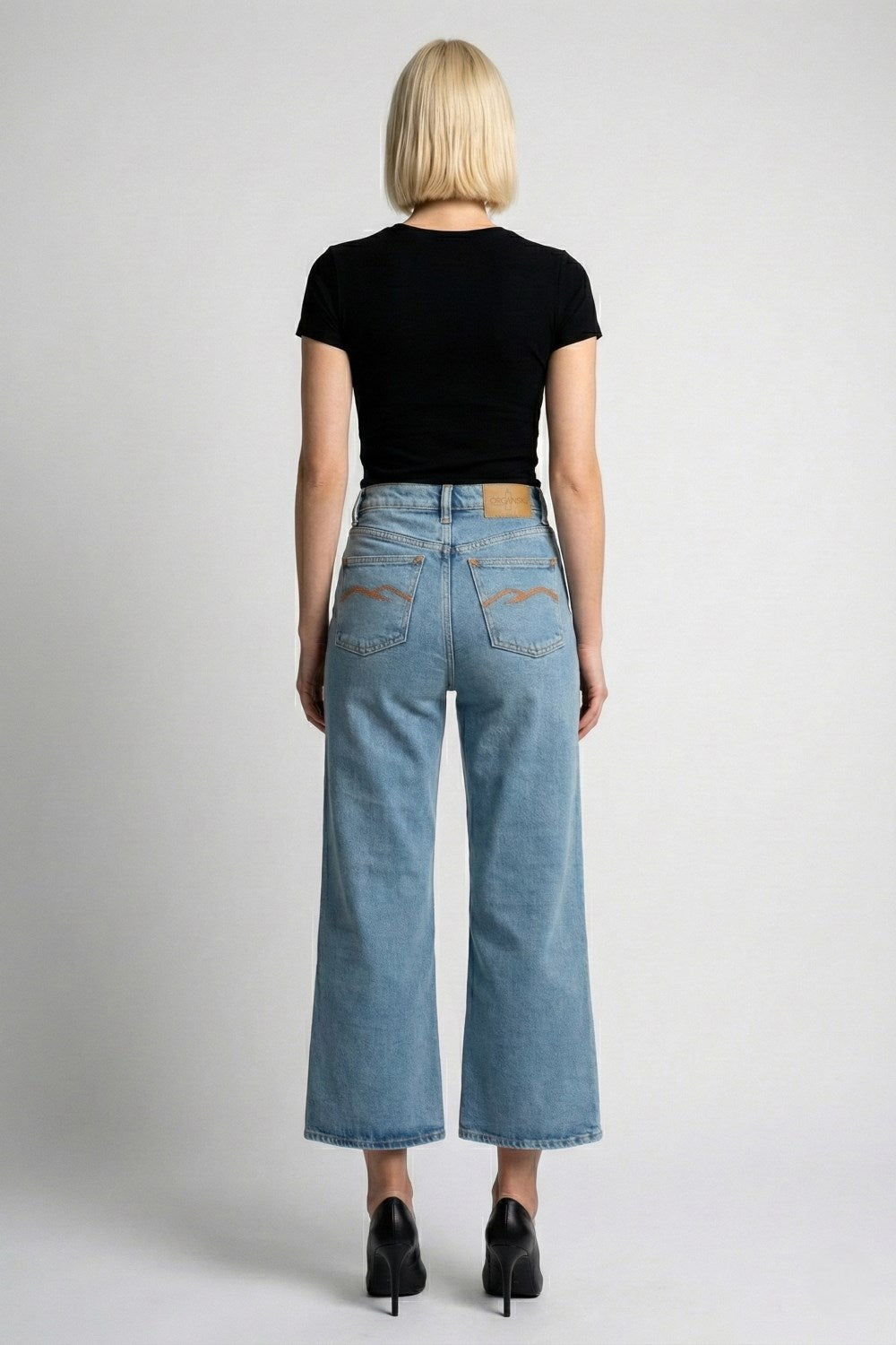 organic wide leg jeans