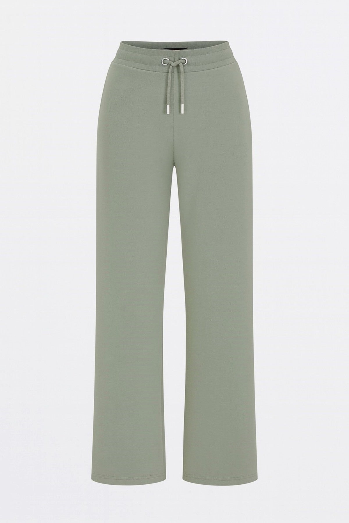 The Organic Wide-Leg Sweatpants - White