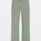 The Organic Wide-Leg Sweatpants - Green
